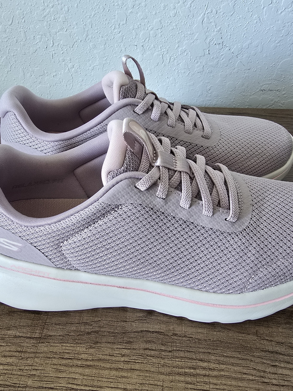 Skechers Women's Light Mauve Mesh Sneaker